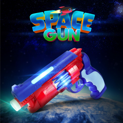 Toytoise Space Gun – Light, Sound & Vibrations for Epic Galactic Adventures! 🚀🔫