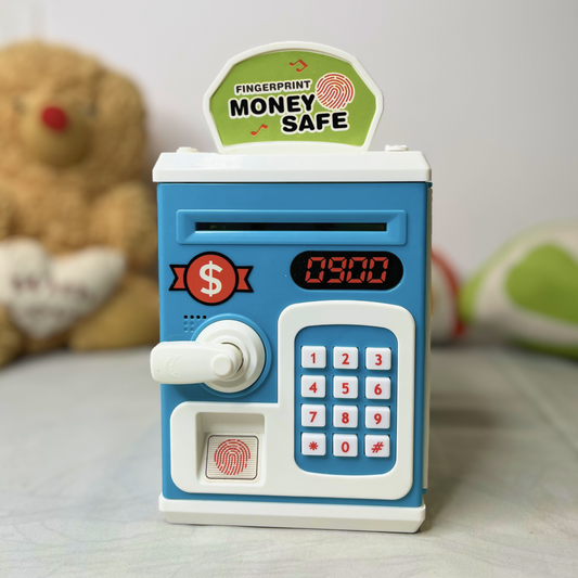 Toytoise Money Safe Piggy Bank – Teach, Save, and Secure in Style Product Featured Name: