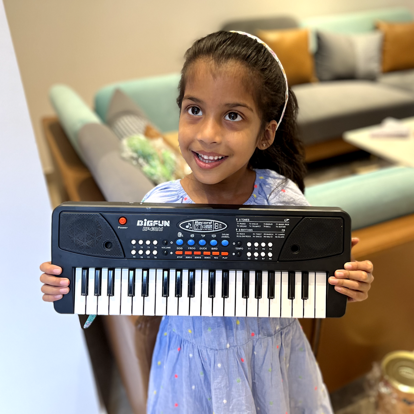 ToyToise Piano - Bigfun BF-430A1 Kids Piano Keyboard