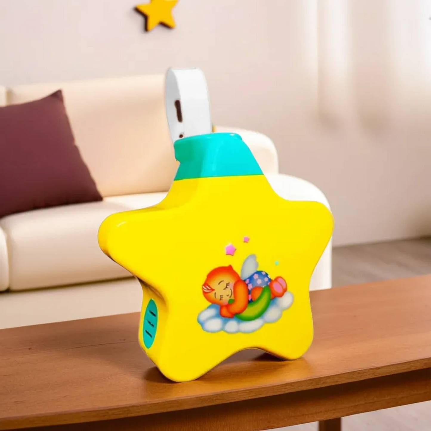 Toytoise Sleeping Star LED Projector – A Magical Night Light & Soothing Music for Sweet Dreams! 🌙✨