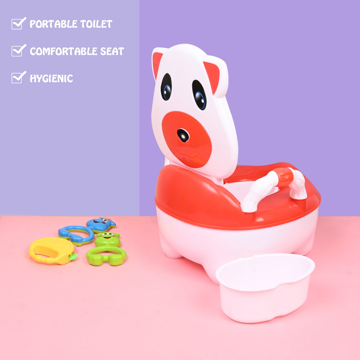 Toytoise Tiny Potty Seat – Comfortable & Secure Potty Training for Your Little One!