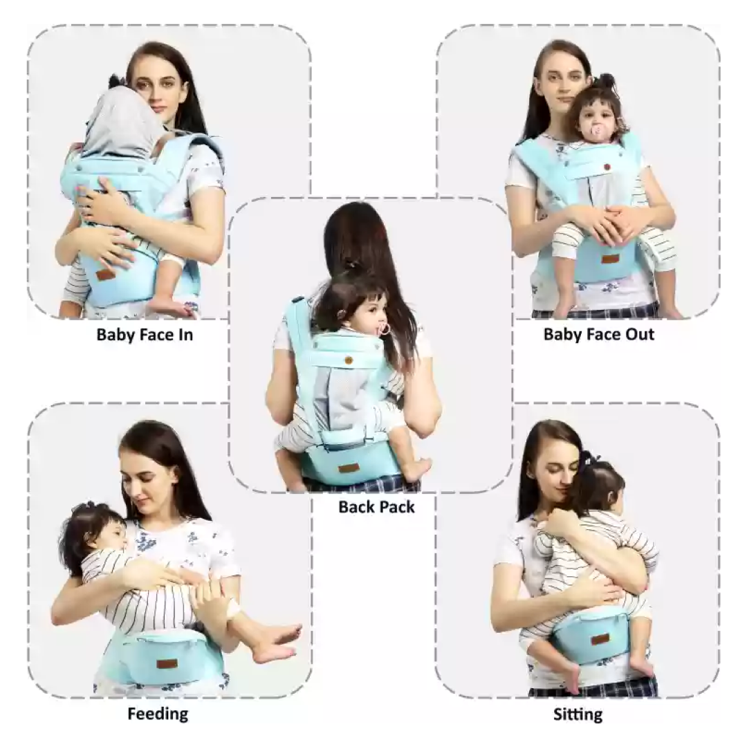 Toytoise 6-in-1 Hip Seat Baby Carrier – Comfort, Support & Versatility for Parents & Babies! 👶✨