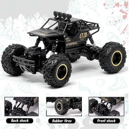 Toytoise 1/16 RC Rock Crawler – Off-Road Power with WiFi Camera & High-Speed Action! 🚙💨📷