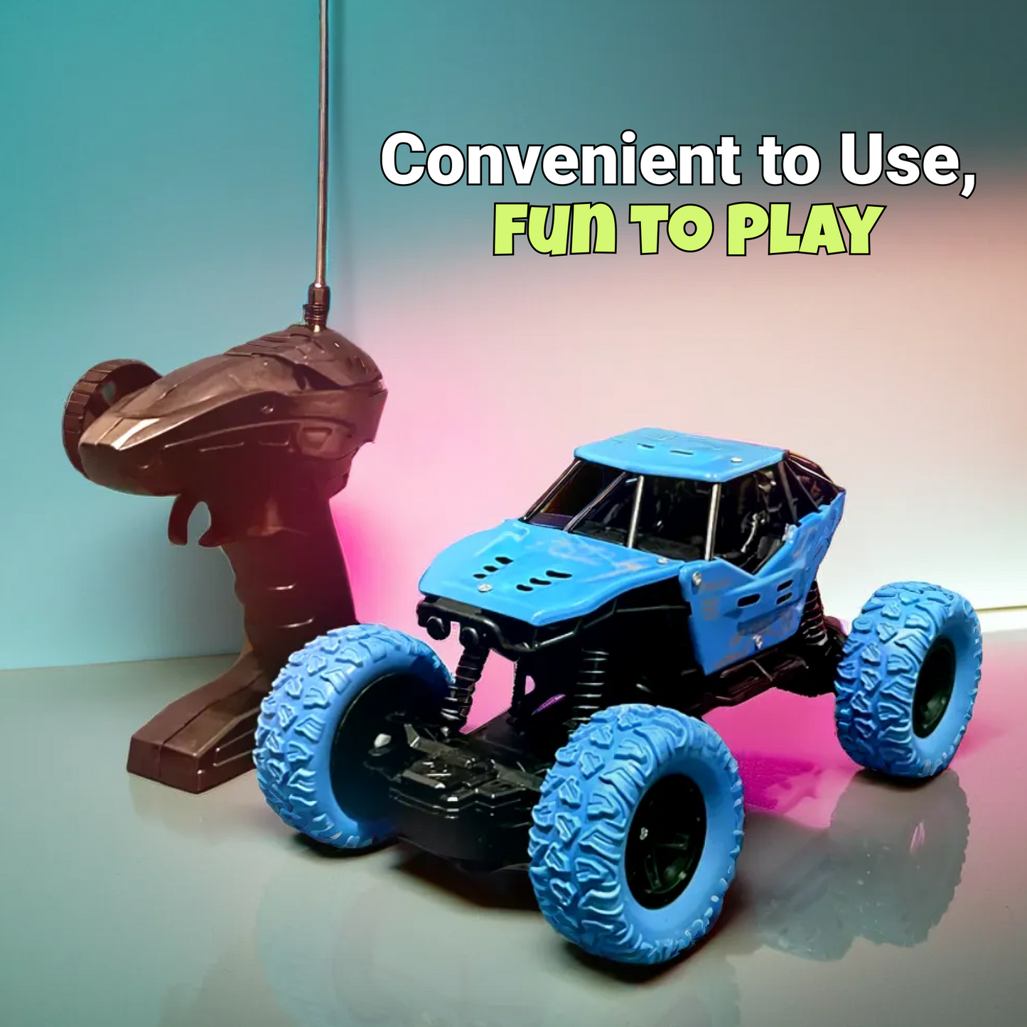 ToyToise Kids Rock Crawler Car - Conquer Every Terrain with Power and Style! 🚗💨