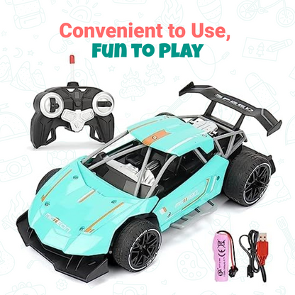 Toytoise Rapid Drift Racing Car – High-Speed Alloy RC Car with Powerful Motor