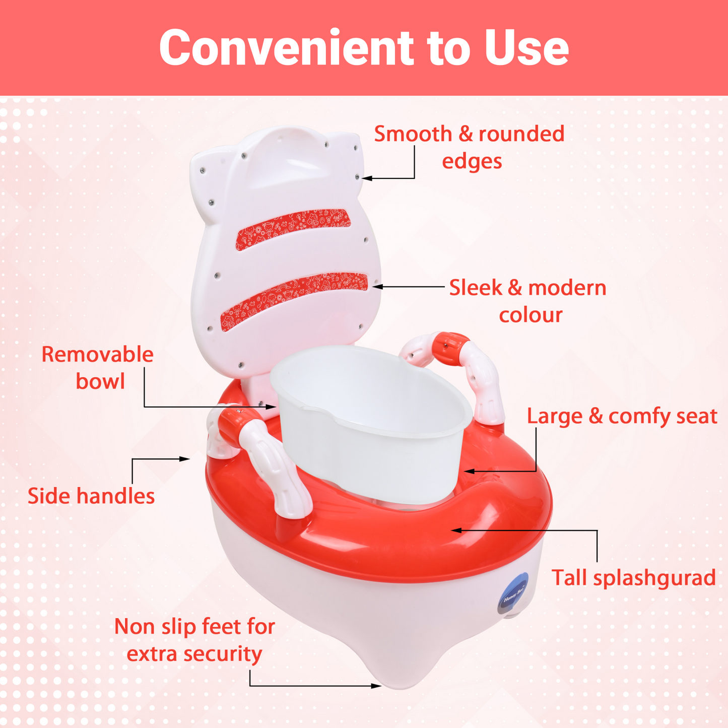 Toytoise Tiny Potty Seat – Comfortable & Secure Potty Training for Your Little One!