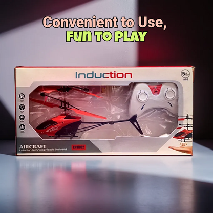 ToyToise Induction Aircraft – Easy to Fly & Full of Fun! (Ages 3+, Multi-Colour)