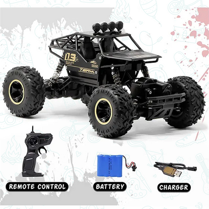 Toytoise 1/16 RC Rock Crawler – Off-Road Power with WiFi Camera & High-Speed Action! 🚙💨📷