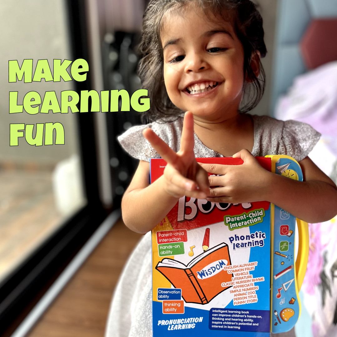 ToyToise Super Interactive Learning Book for Kids (Ages 3+)