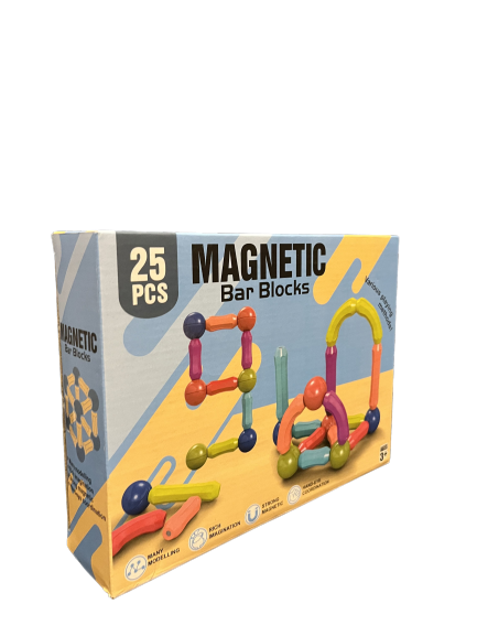 ToyToise Magnetic Sticks (25 pcs)  🧲✨