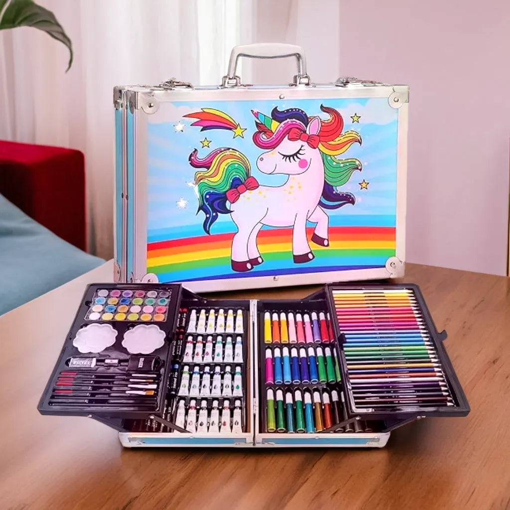 Toytoise’s 145-Piece Unicorn Art & Craft Drawing Set – Unleash Your Inner Artist